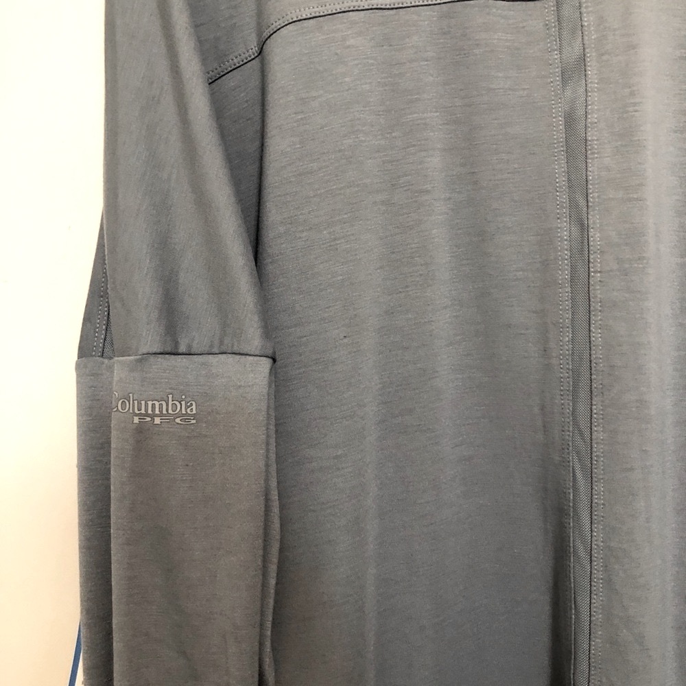 Columbia Sportswear Gray Long Sleeves Open Front Knit Cover Up Wrap - Picture 8 of 13
